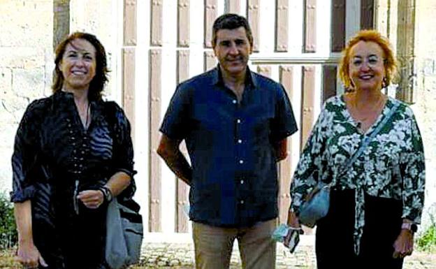 Gema Tomás, Valeriano Blanco y Marta Esther Vázquez.