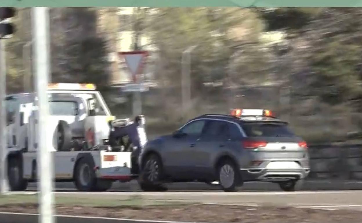 Muerte de Esther López en Traspinedo: La Guardia Civil revisa el ordenador y una grieta en el frontal del coche de Óscar