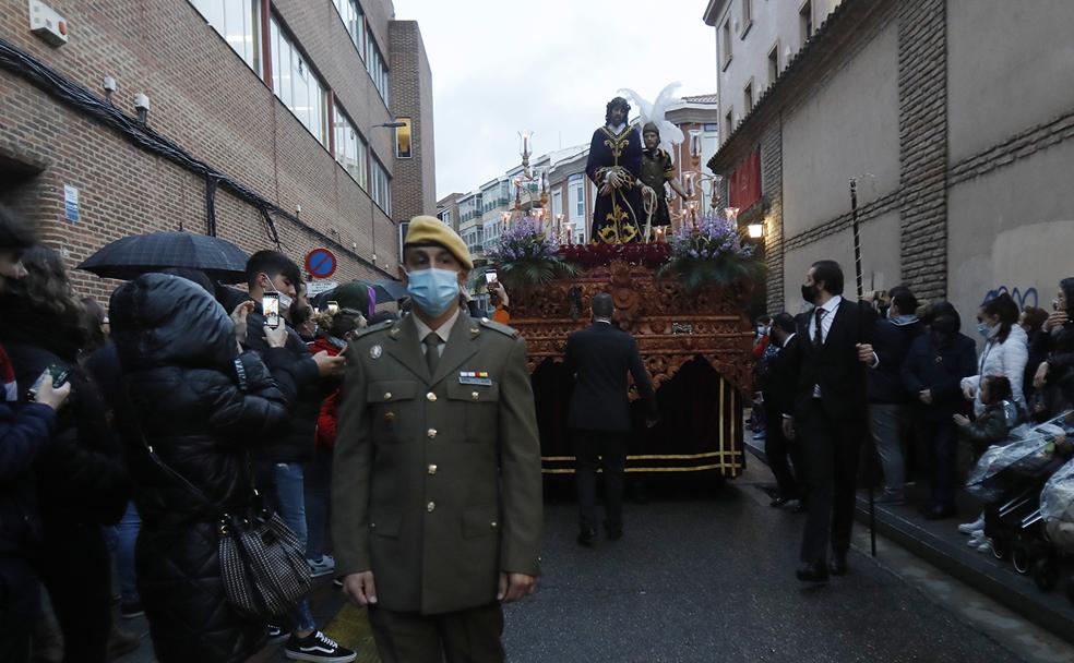 La Sentencia abre el calendario procesional de la Semana Santa de Palencia