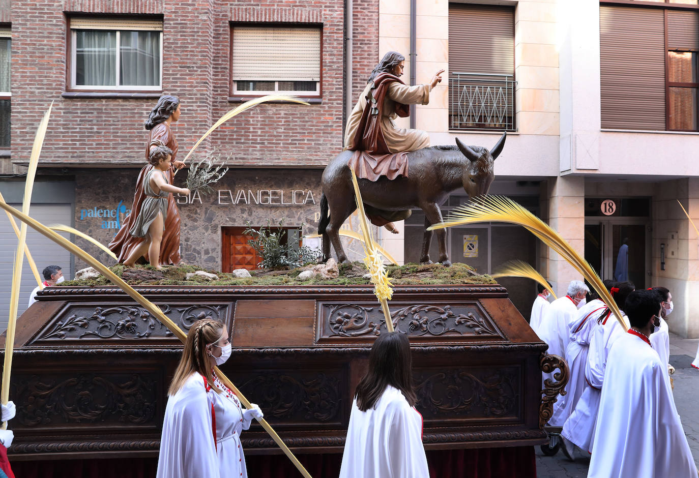 Fotos: Procesión de la Borriquilla en Palencia