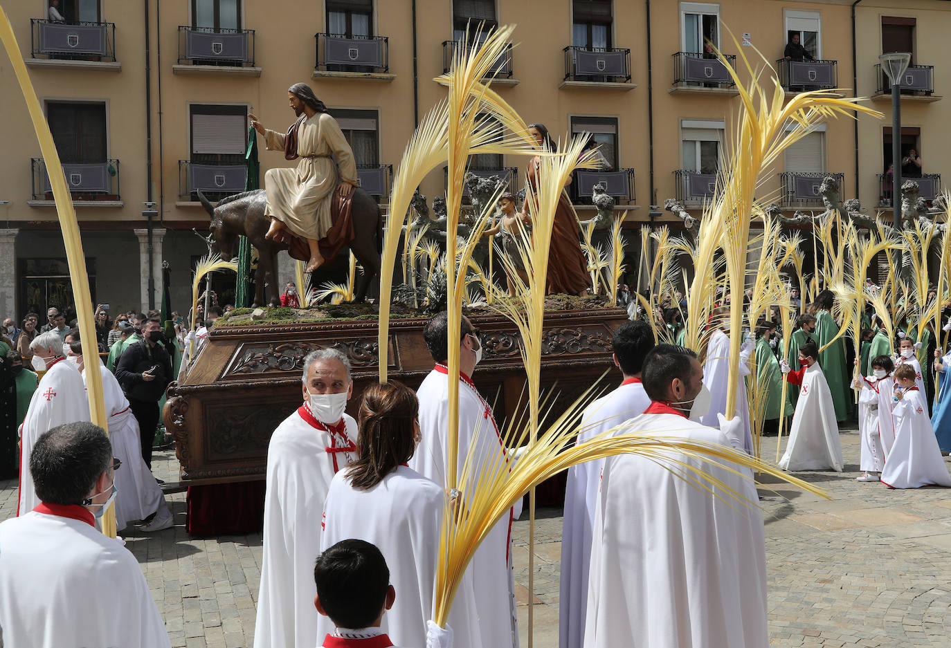 Fotos: Procesión de la Borriquilla en Palencia