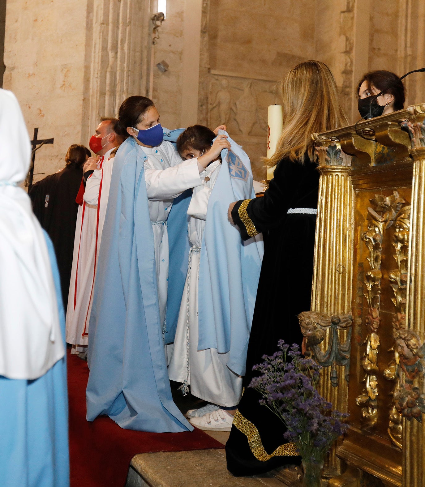 El Crucificado de Palencia se refugia en San Francisco