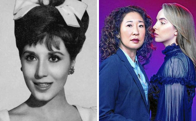 Concha Velasco y las actrices protagonista de 'Killing eve', Sandra Oh y Jdie Comer. 
