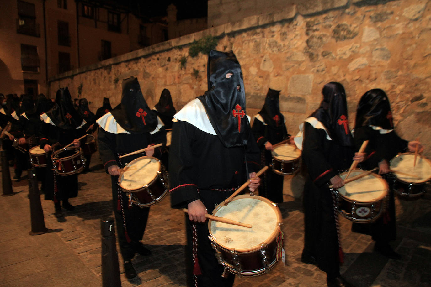 Procesión celebrada el pasado viernes en Segovia.