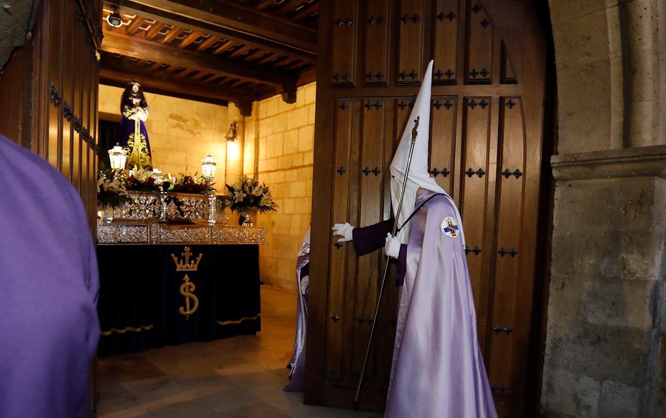 San Miguel enmarca la traición de Judas a Jesús de Medinaceli en Palencia