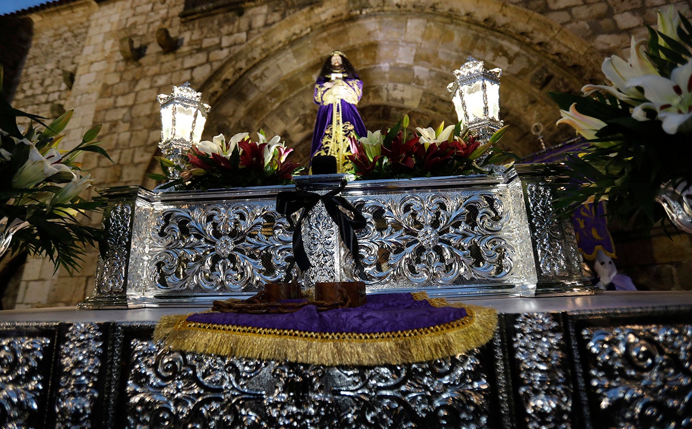 San Miguel enmarca la traición de Judas a Jesús de Medinaceli en Palencia