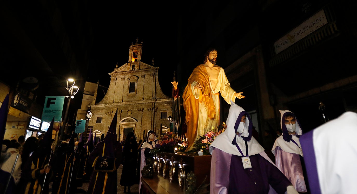 San Miguel enmarca la traición de Judas a Jesús de Medinaceli en Palencia