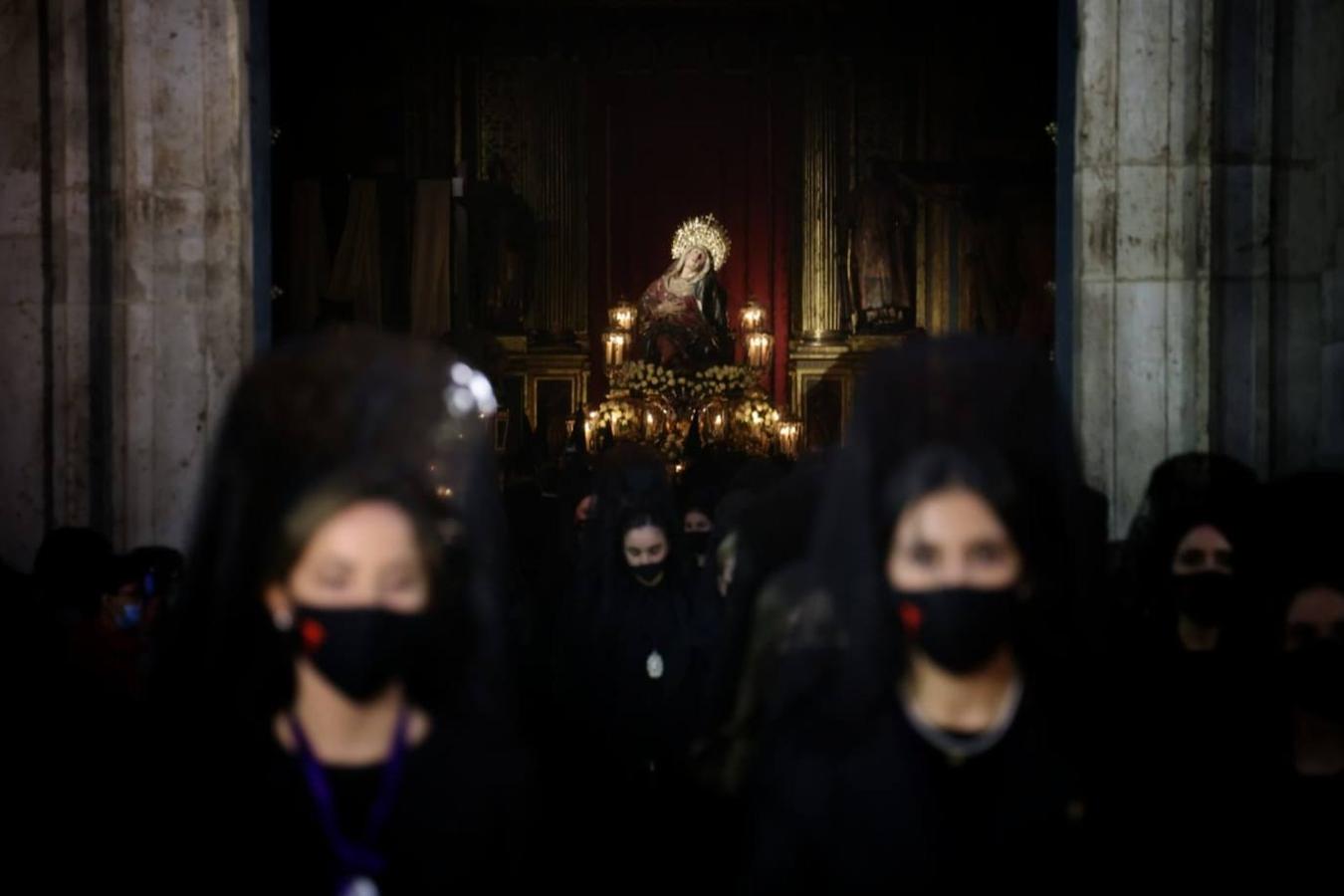 Una de las procesiones de Martes Santo de Valladolid.