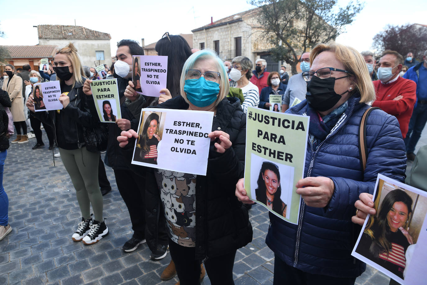 Diferentes momentos de la concentración en Traspinedo. 