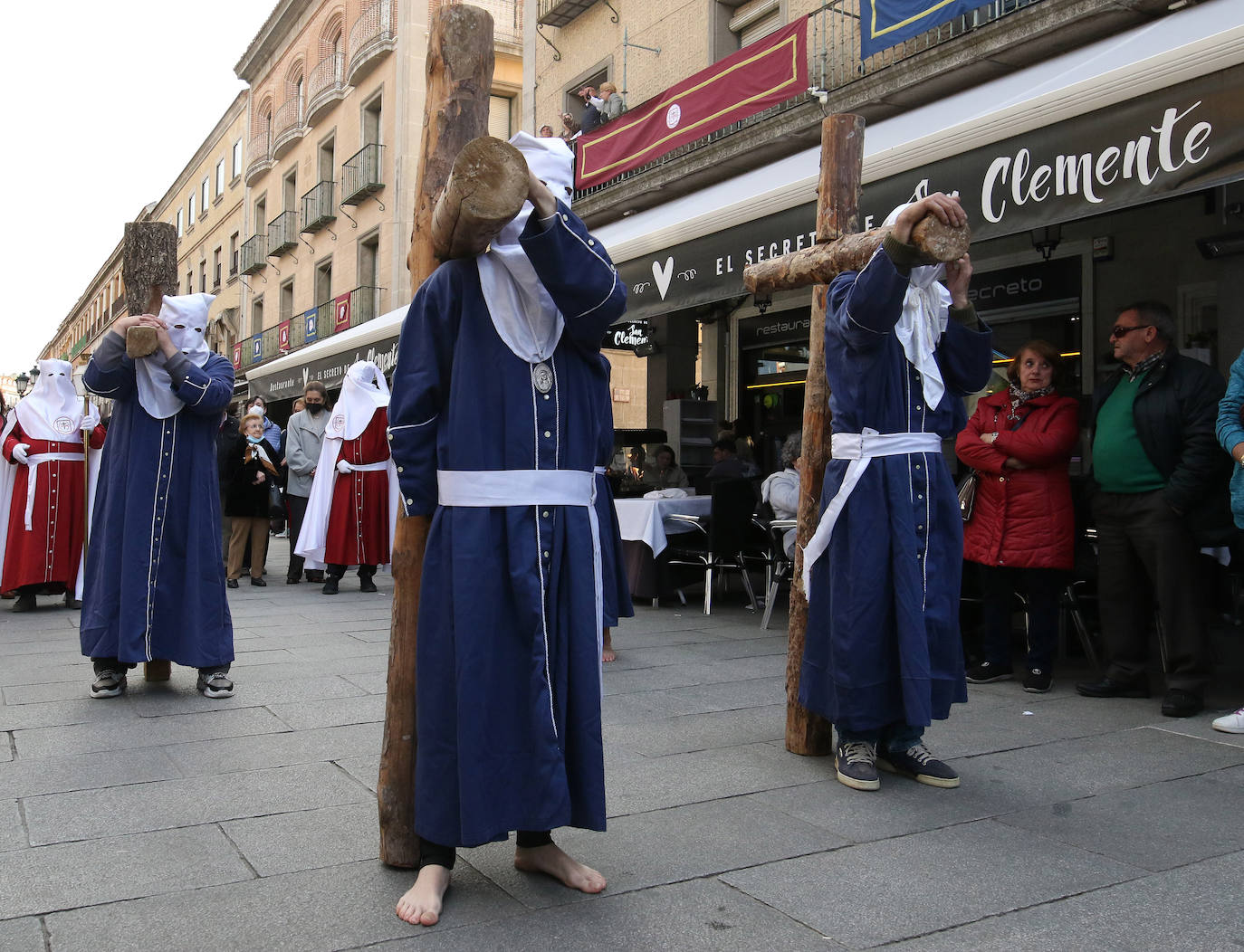 Procesiones de este Jueves Santo en Segovia.