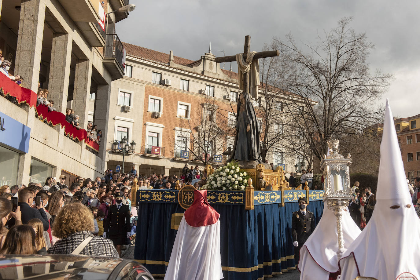 Procesiones de este Jueves Santo en Segovia.