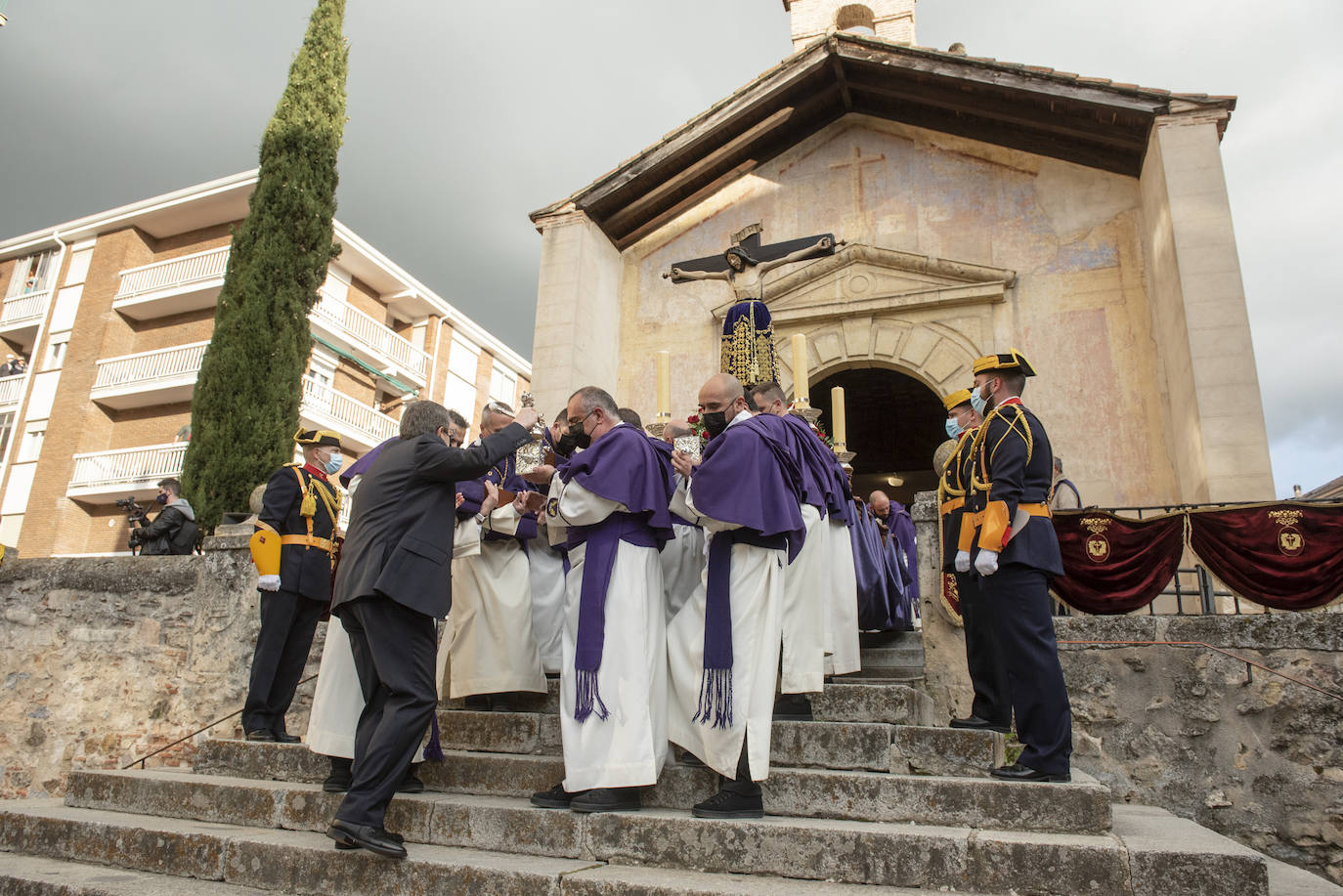 Procesiones de este Jueves Santo en Segovia.