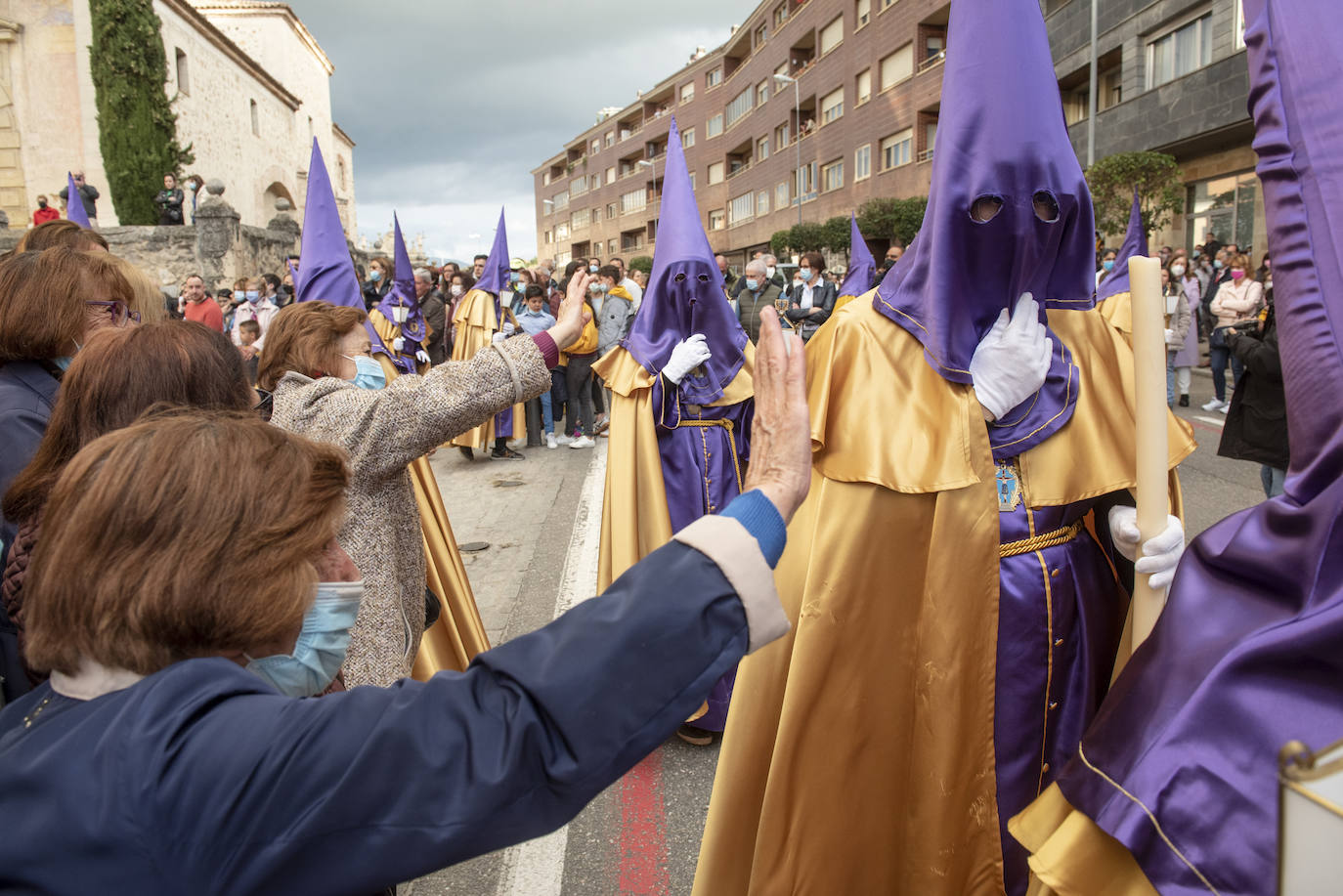 Procesiones de este Jueves Santo en Segovia.