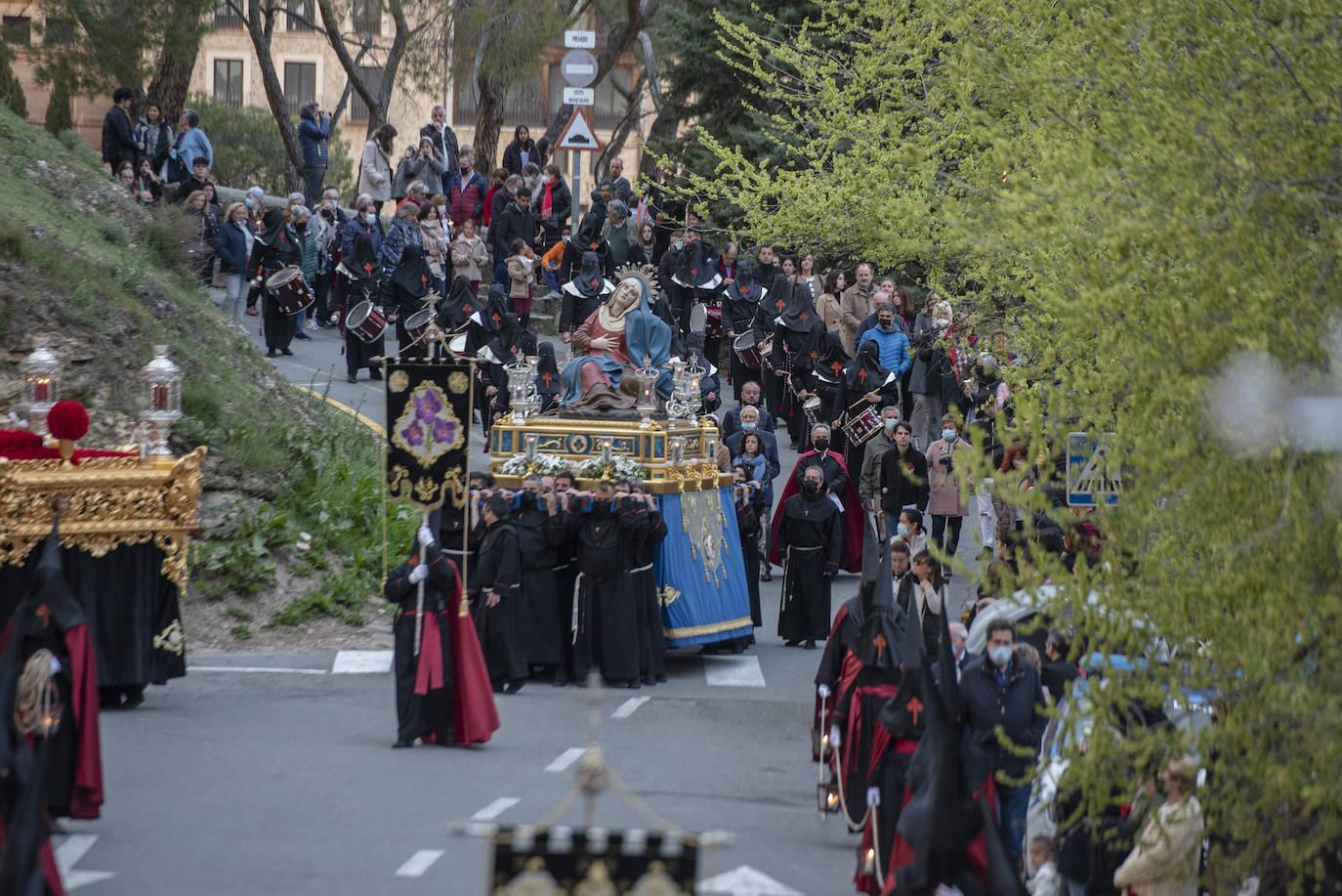 Procesiones de este Jueves Santo en Segovia.