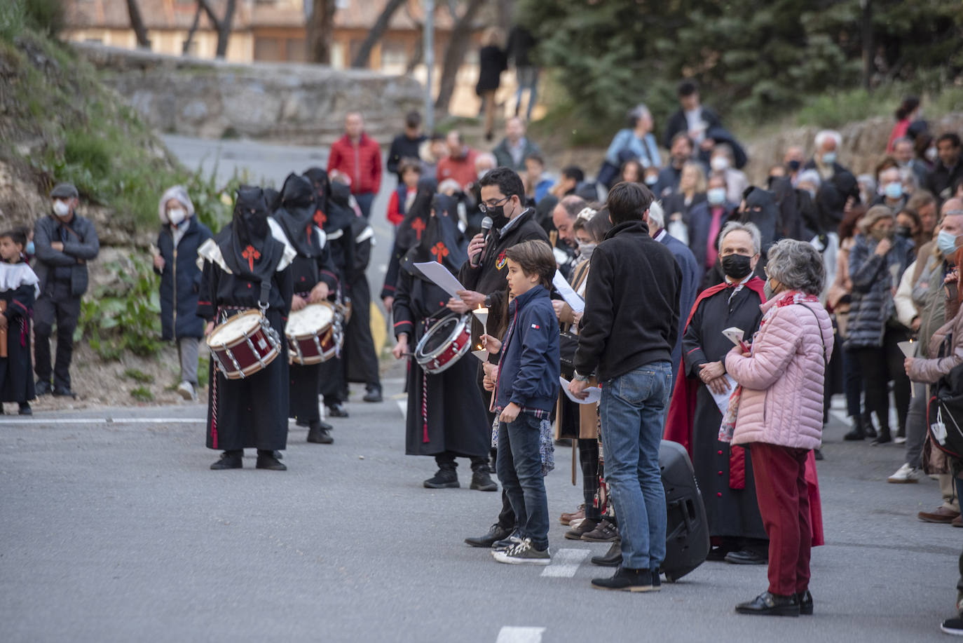 Procesiones de este Jueves Santo en Segovia.