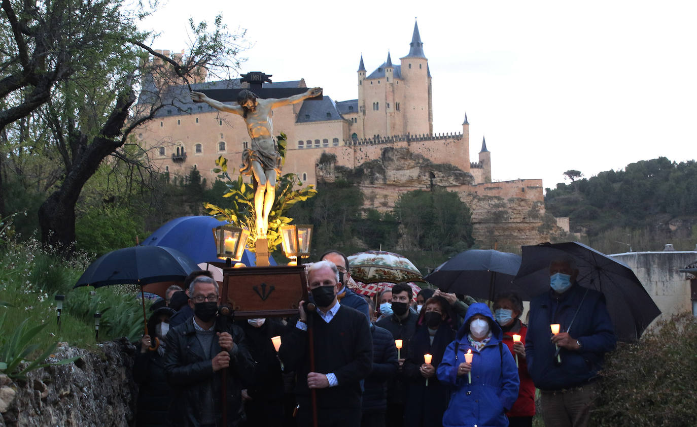 Procesiones del Miércoles Santo en Segovia.
