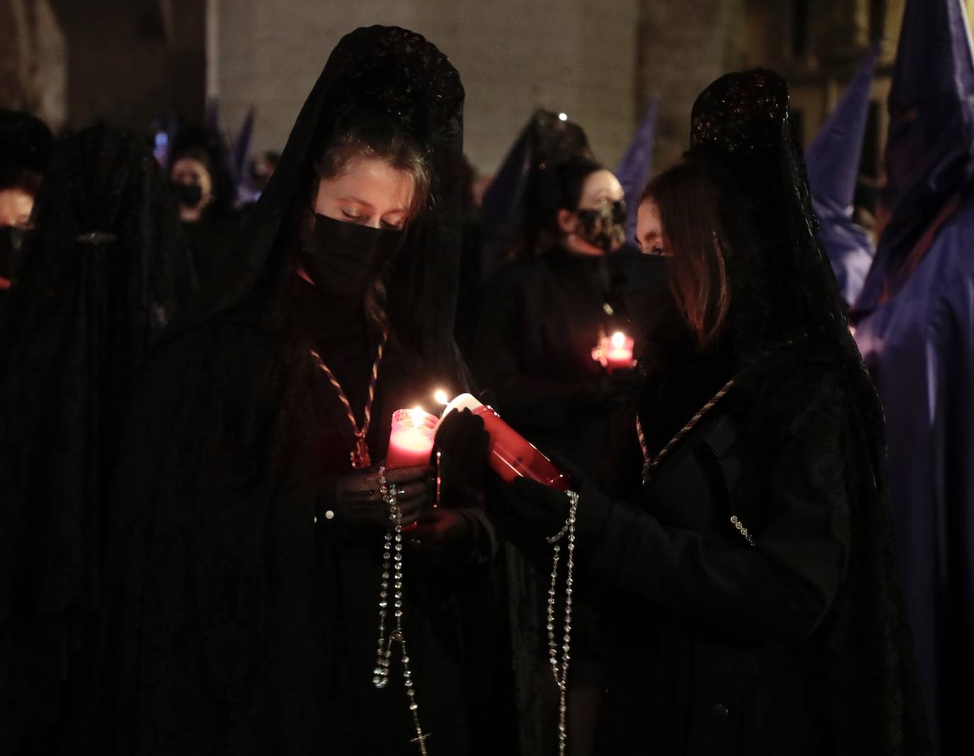 Fotos: La Peregrinación del Consuelo, la última procesión del Miércoles Santo en Valladolid