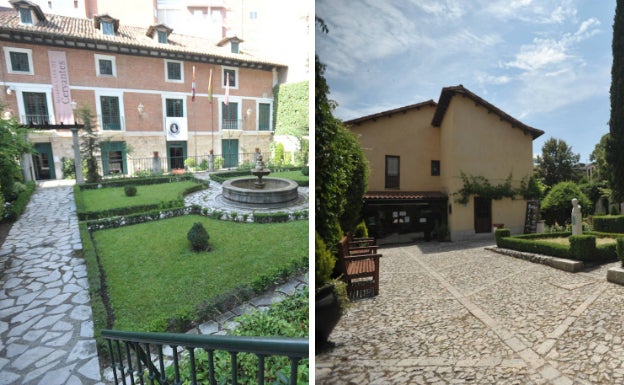 La Casa Cervantes y la Casa Zorrilla. 