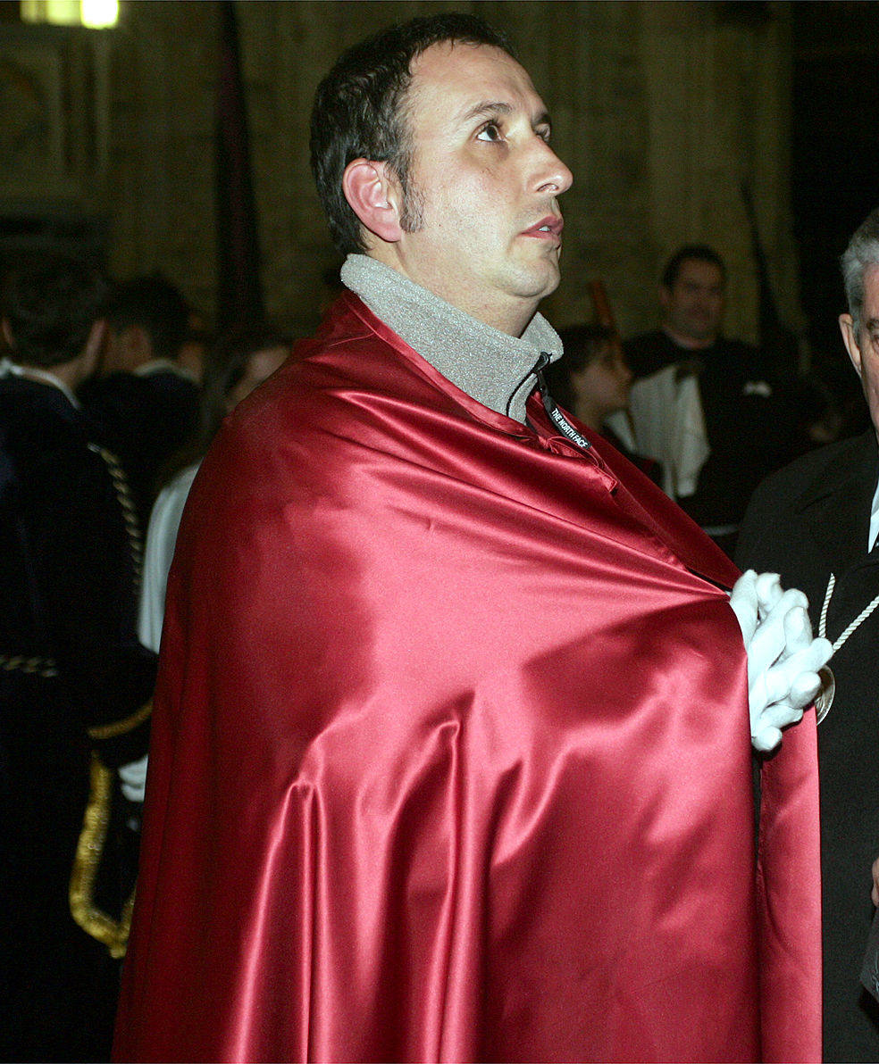 José Luis Huertas, durante su etapa como presidente de la Junta de Cofradías.