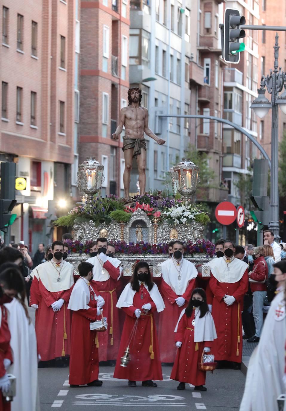 Fotos: Procesión del Cristo Despojado y Nuestra Señora de la Amargura en Valladolid