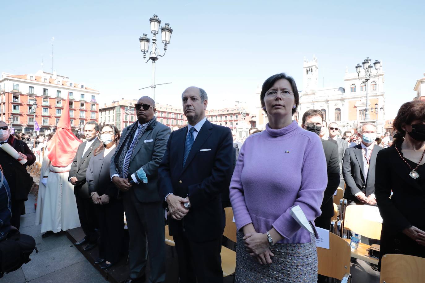 Fotos: Sermón de las Siete Palabras en Valladolid durante la jornada de Viernes Santo (1/2)