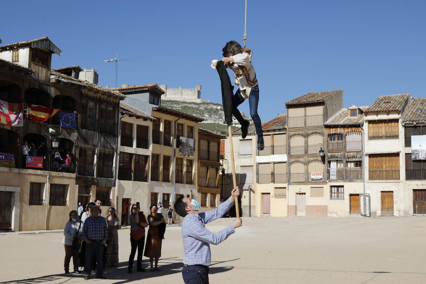 Probadilla de la Bajada del Ángel en Peñafiel. 