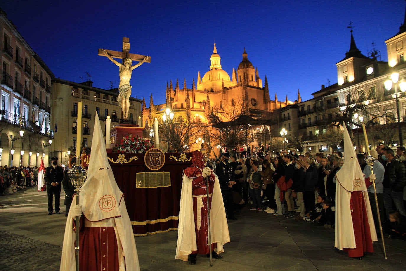 Un momento del cortejo. 