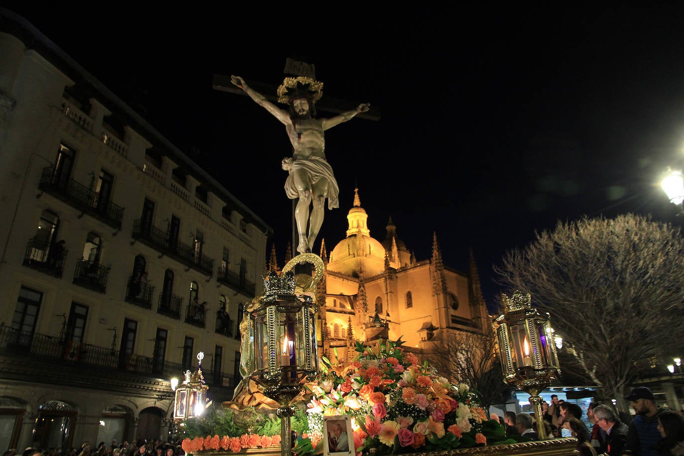 Un momento del cortejo. 