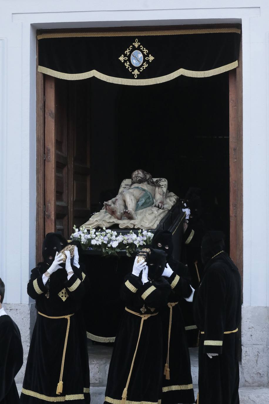 Procesión del Santo Entierro de Cristo, en Valladolid.