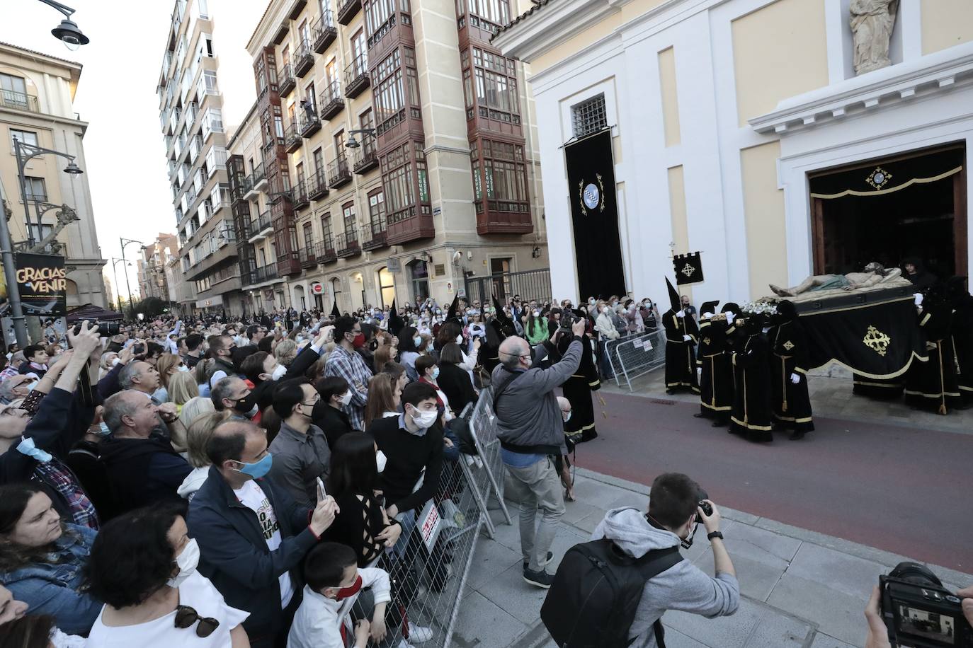 Procesión del Santo Entierro de Cristo, en Valladolid.