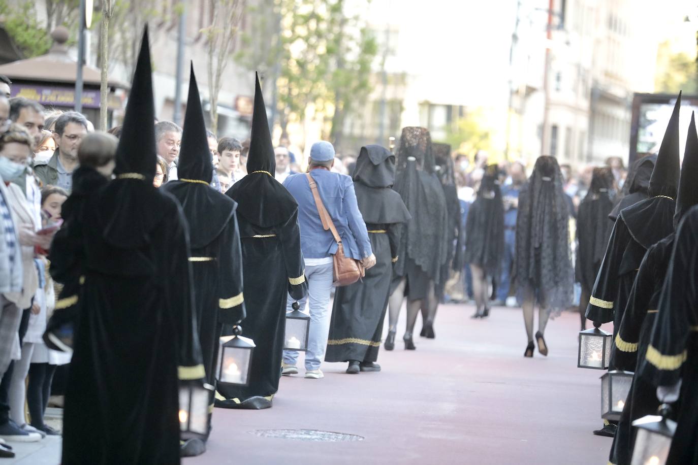 Procesión del Santo Entierro de Cristo, en Valladolid.