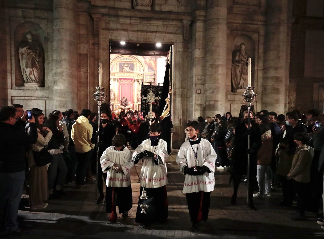 Fotos: Procesión de la Soledad en Valladolid