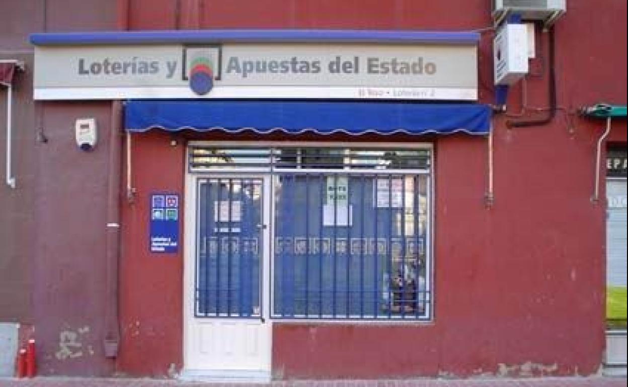 Administración de Lotería El Teso, en Arévalo.