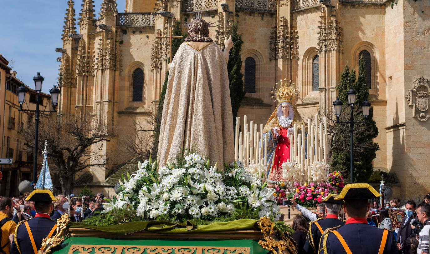 Procesión del Encuentro en Segovia 
