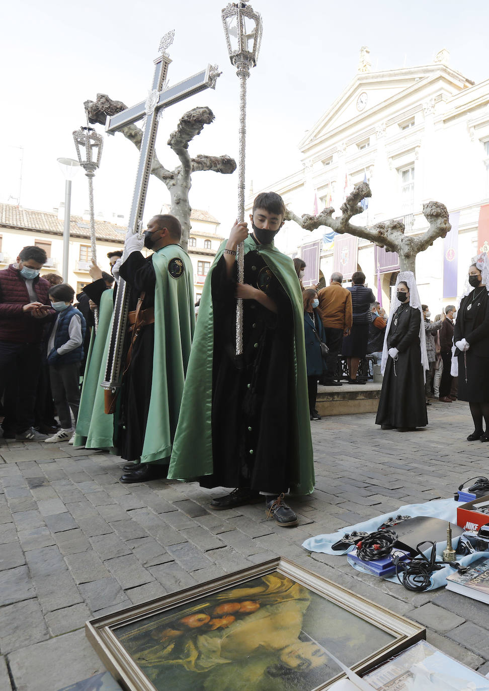 Fotos: Domingo de Resurrección: La Virgen se encuentra con su hijo