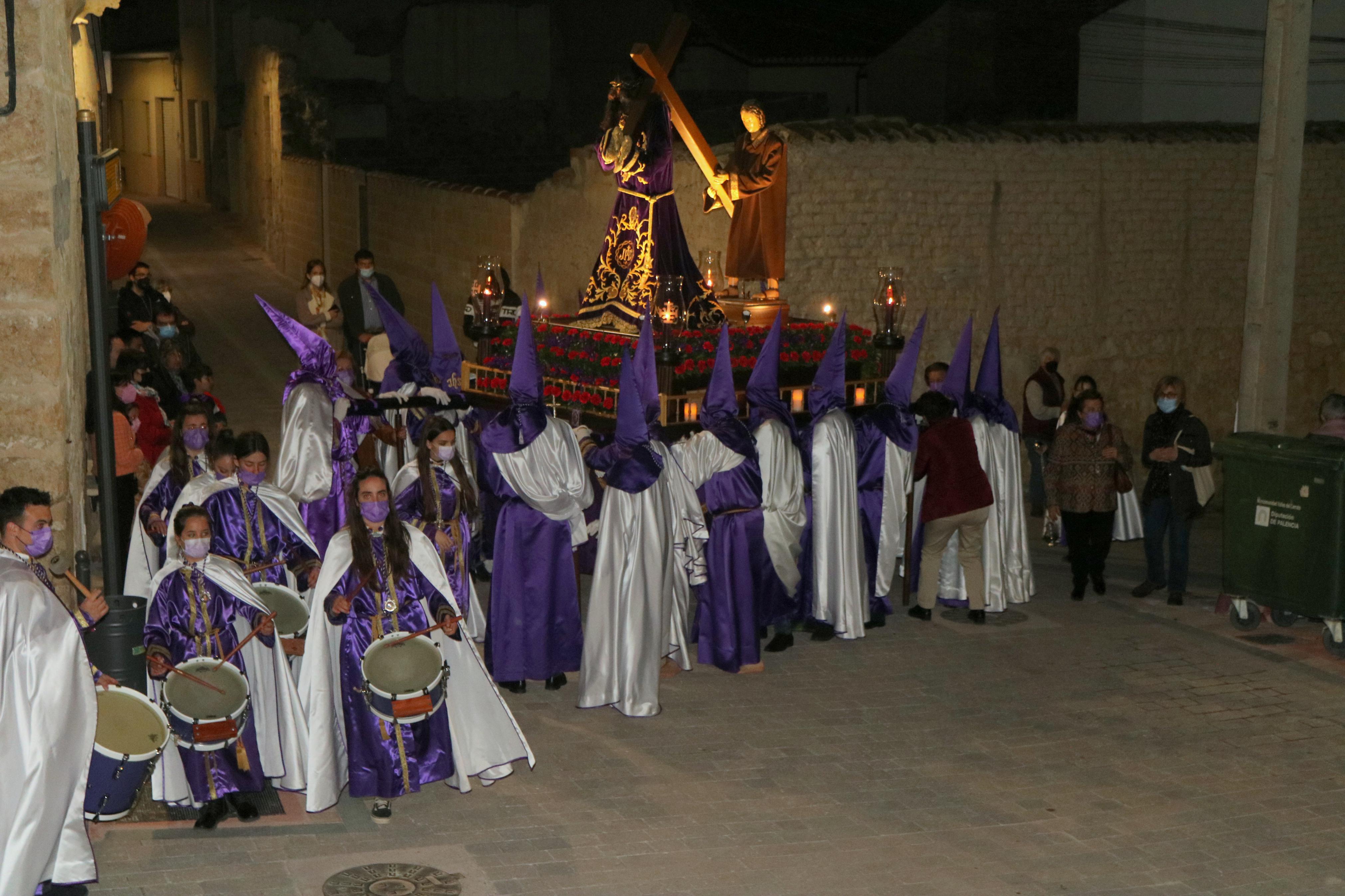 Baltanás vivió con profundo respeto la Semana Santa