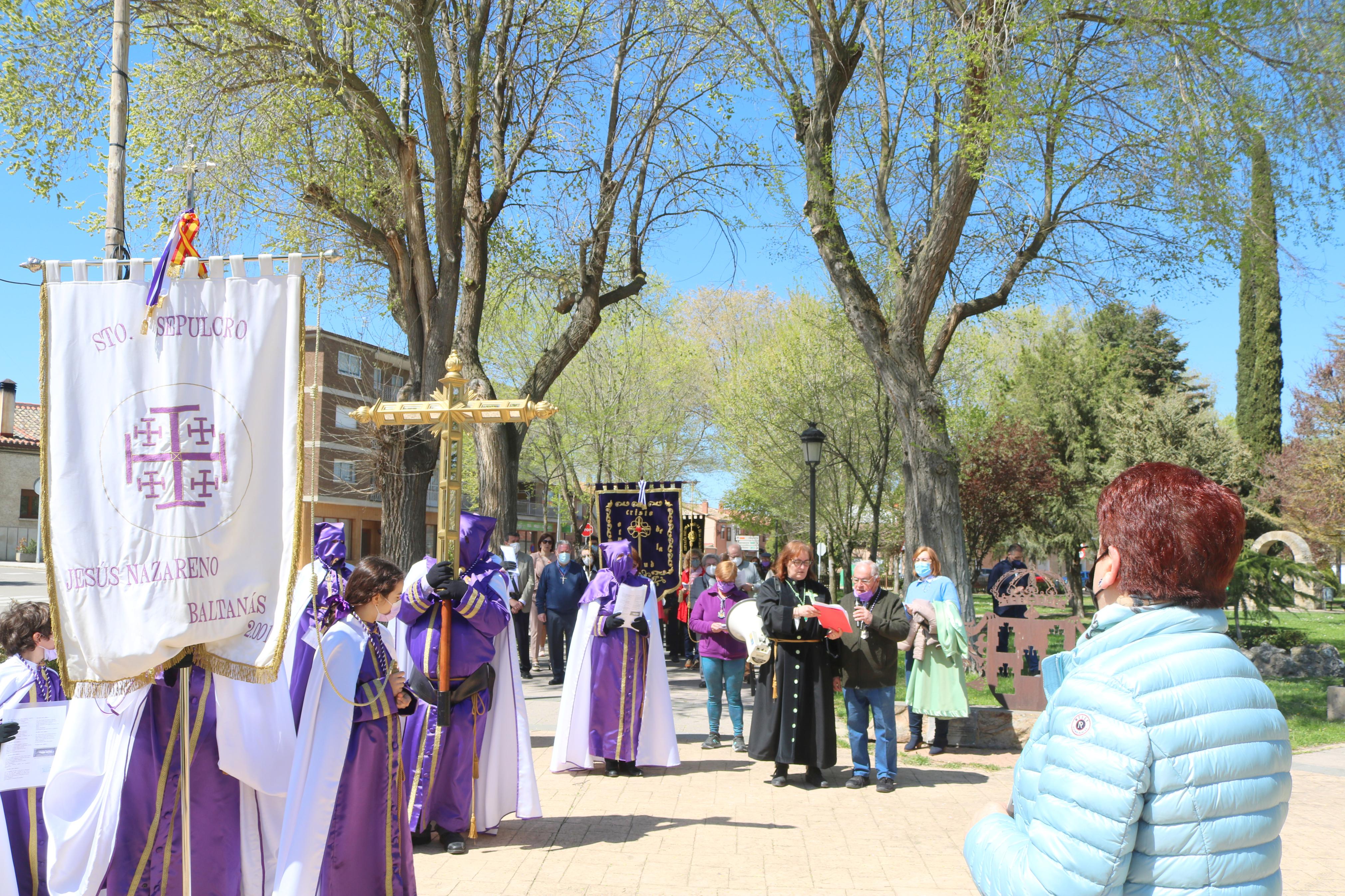 Baltanás vivió con profundo respeto la Semana Santa