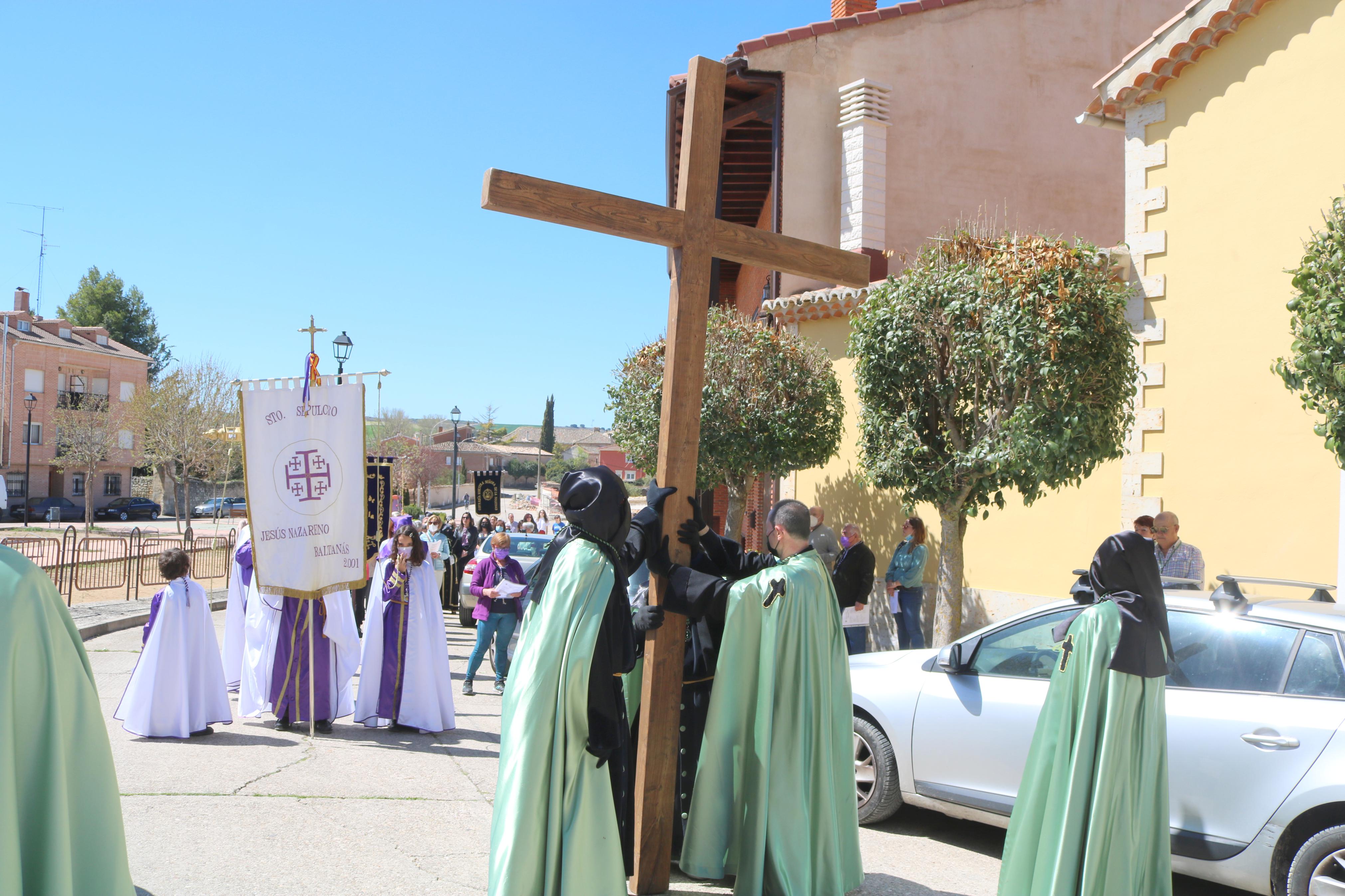 Baltanás vivió con profundo respeto la Semana Santa