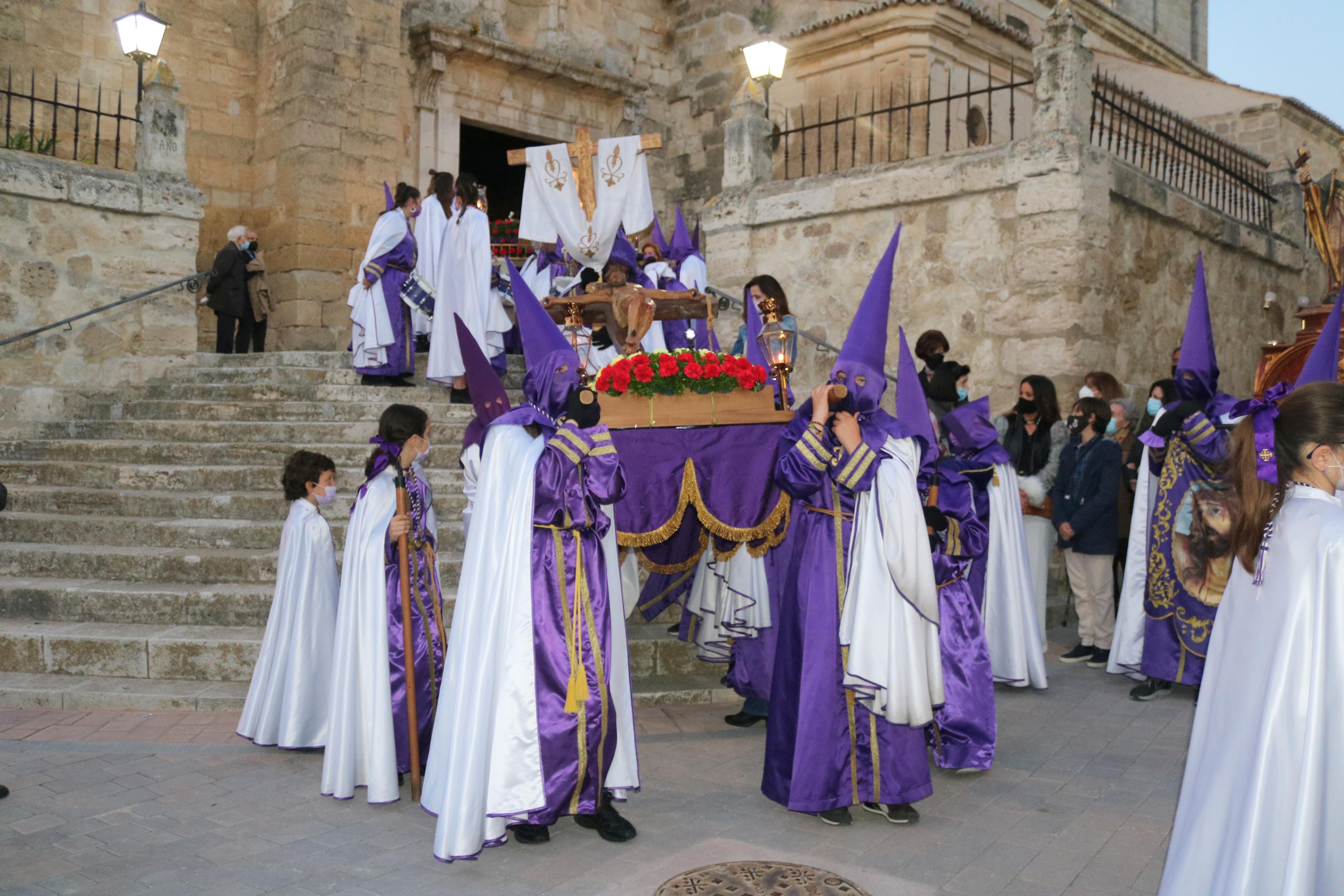 Baltanás vivió con profundo respeto la Semana Santa