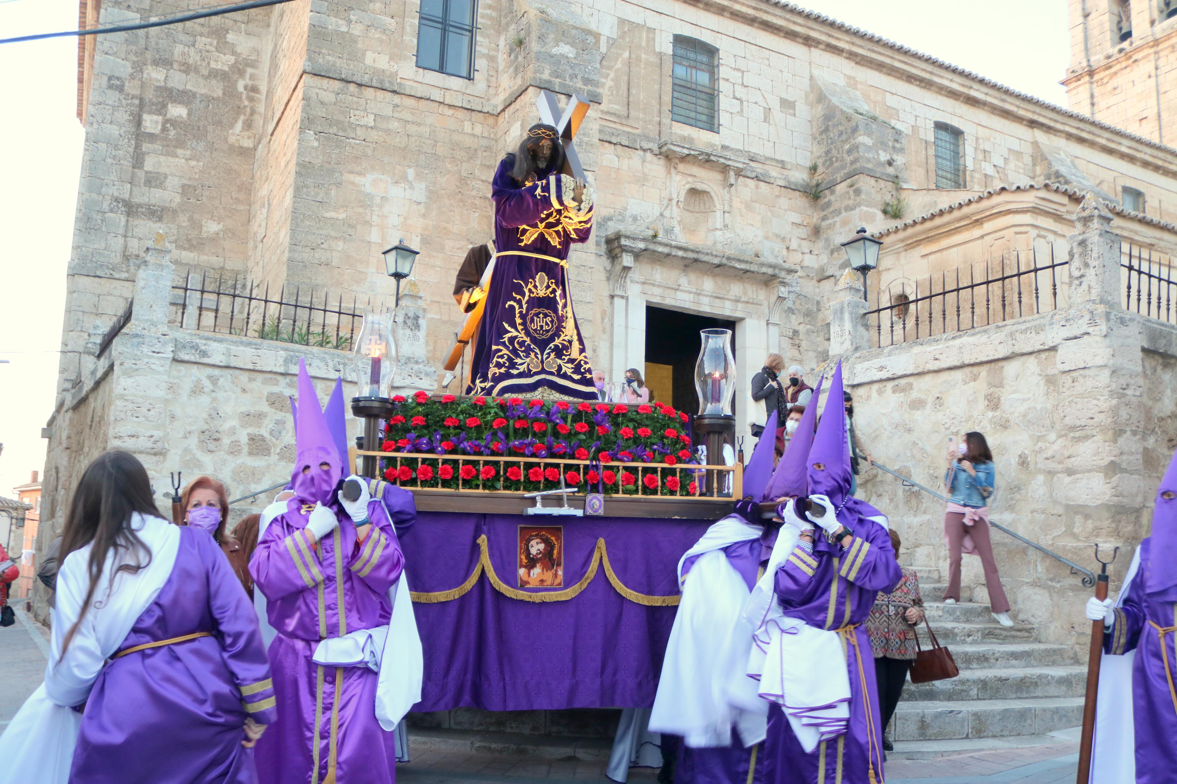 Baltanás vivió con profundo respeto la Semana Santa