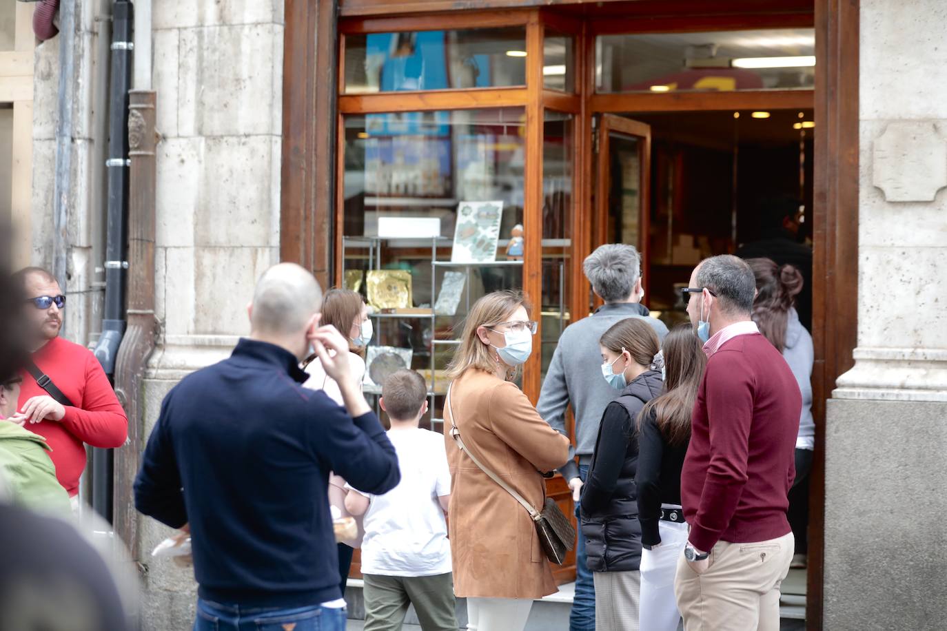 El buen tiempo preside el Domingo de Resurrección en Valladolid.