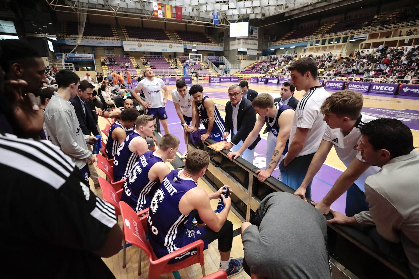 Partido entre el UEMC Real Valladolid y el Juaristi. 