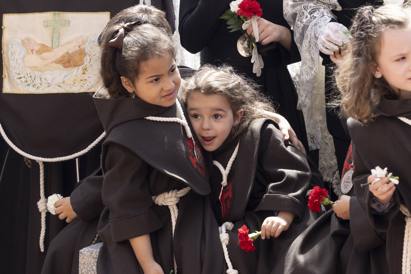 Fotos: Procesión del Encuentro en la Semana Santa de Valladolid (1/3)