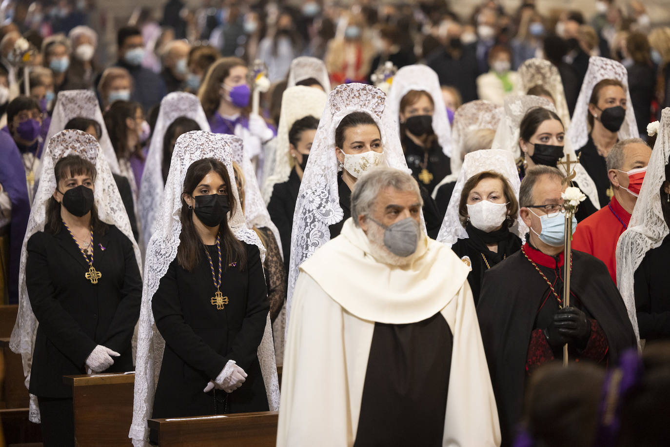 Fotos: Procesión del Encuentro en la Semana Santa de Valladolid (1/3)