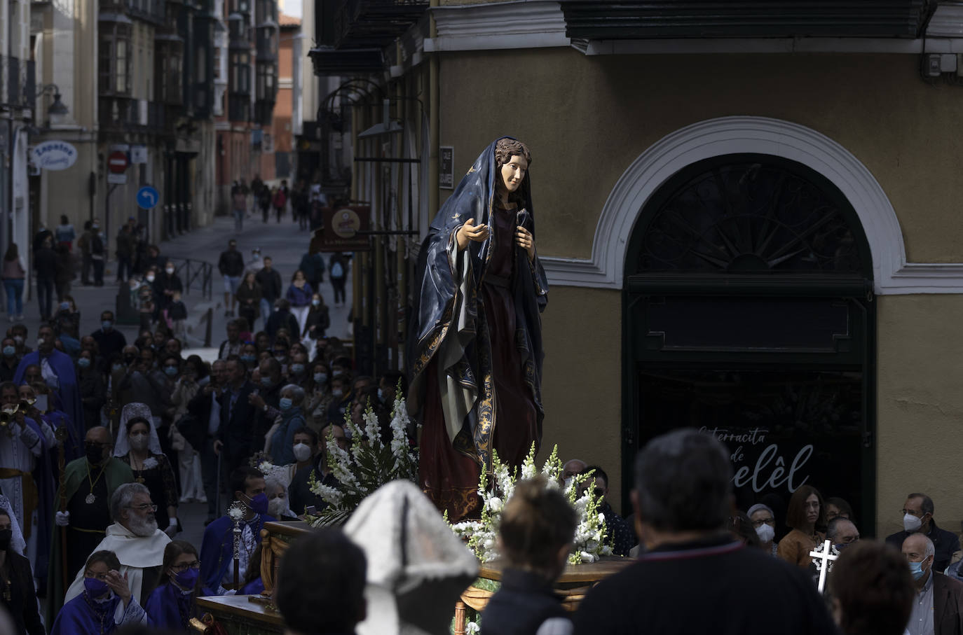 Fotos: Procesión del Encuentro en la Semana Santa de Valladolid (2/3)
