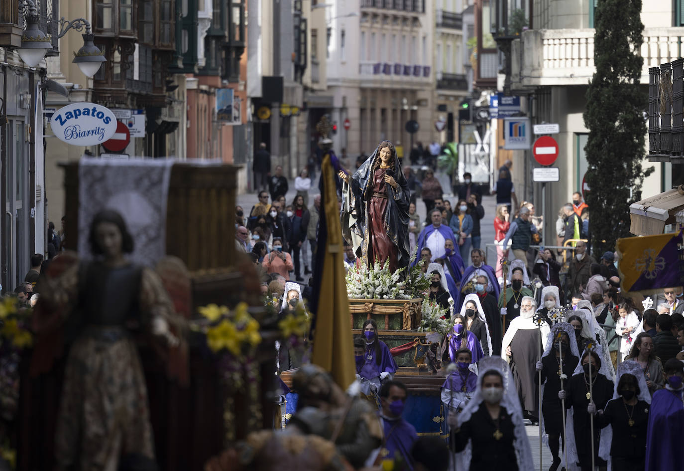 Fotos: Procesión del Encuentro en la Semana Santa de Valladolid (2/3)