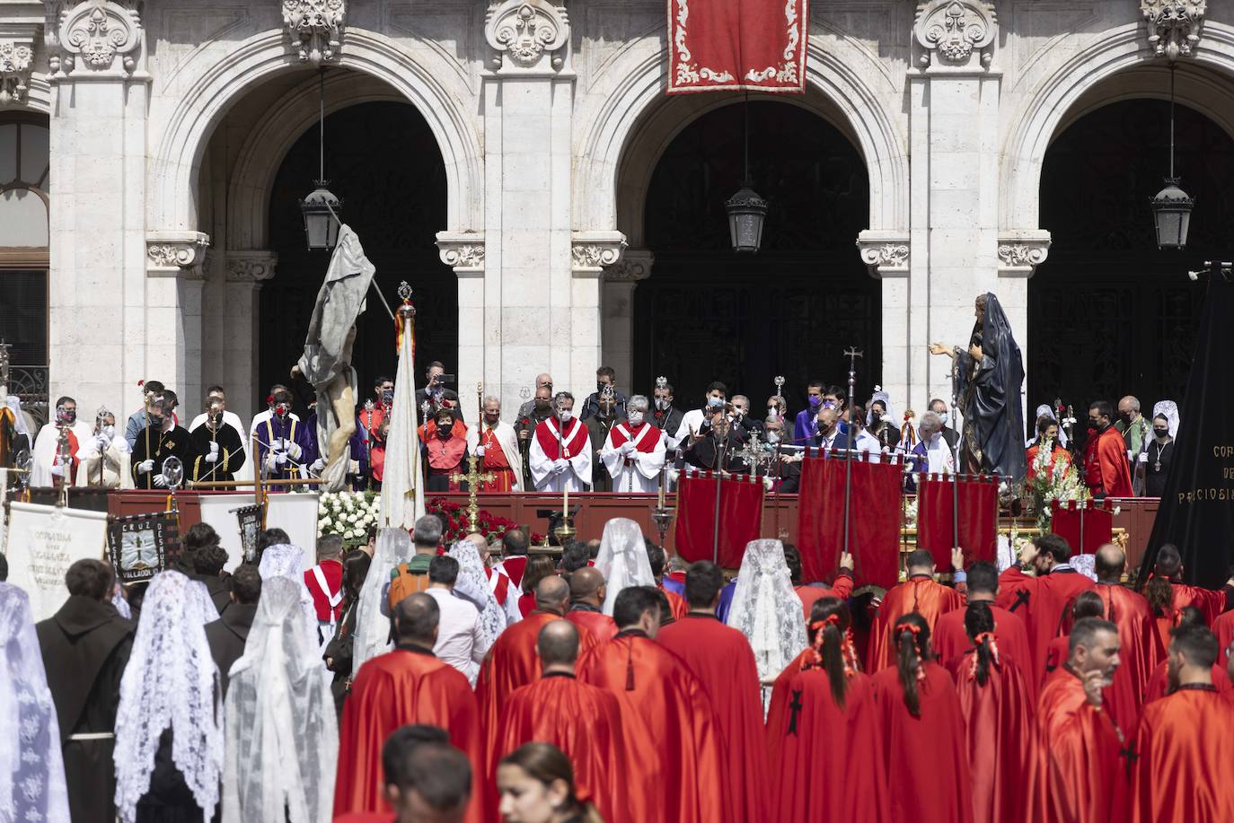 Fotos: Procesión del Encuentro en la Semana Santa de Valladolid (3/3)