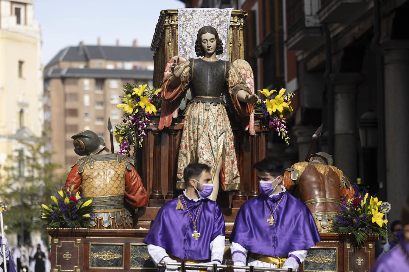 Fotos: Procesión del Encuentro en la Semana Santa de Valladolid (3/3)