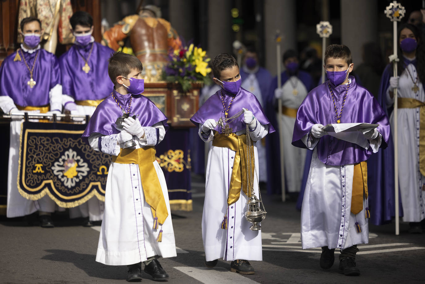 Fotos: Procesión del Encuentro en la Semana Santa de Valladolid (3/3)