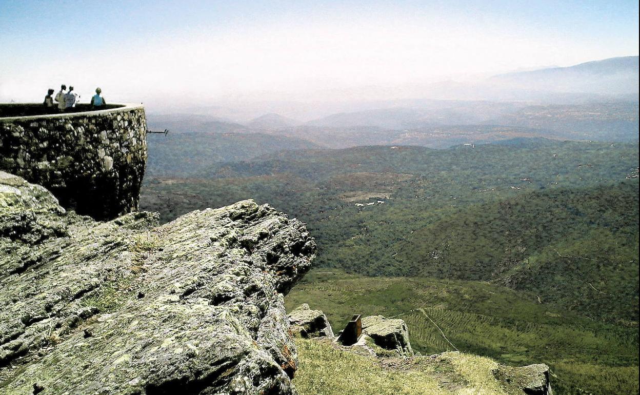 Vista desde un mirador de la Sierra de Francia